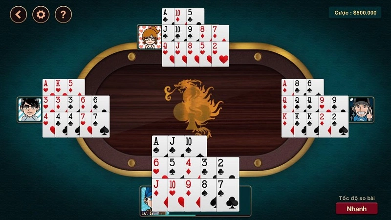 Mậu Binh Thirteen Cards từ V8 Poker Card đem lại trải nghiệm độc đáo cho người mê chiến thuật và trí tuệ