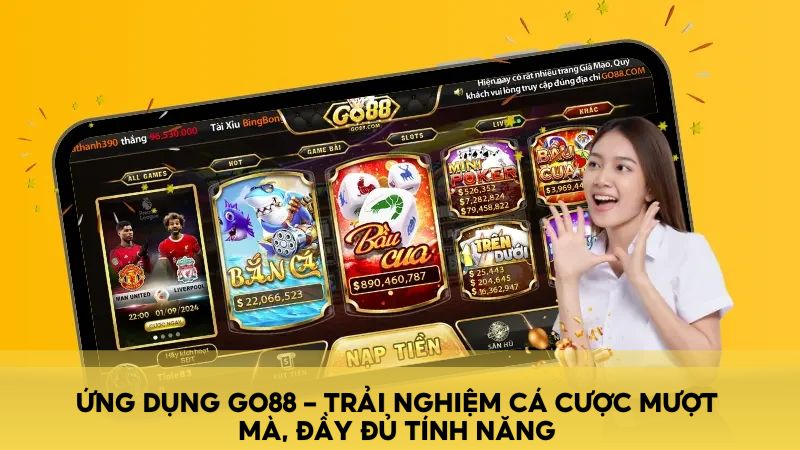 Trải nghiệm cá cược mượt mà, đầy đủ tính năng